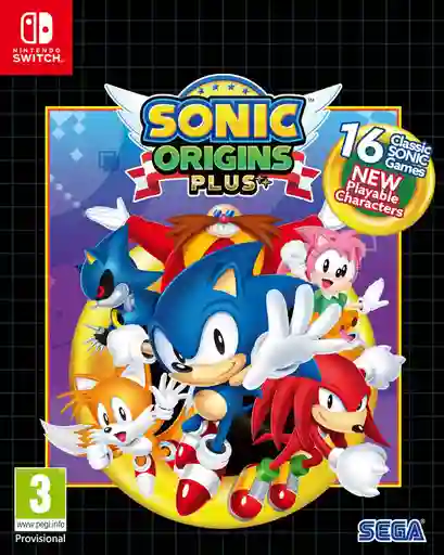 Video Juego Sonic Origins Plus ( Day One Edition ) Para Nintendo Switch Fisico Sellado