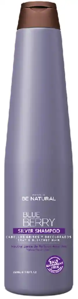 Shampoo Silver Blueberry Be Natural 350ml