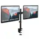 Soporte De Brazo Doble Para 2 Monitores Con Giro