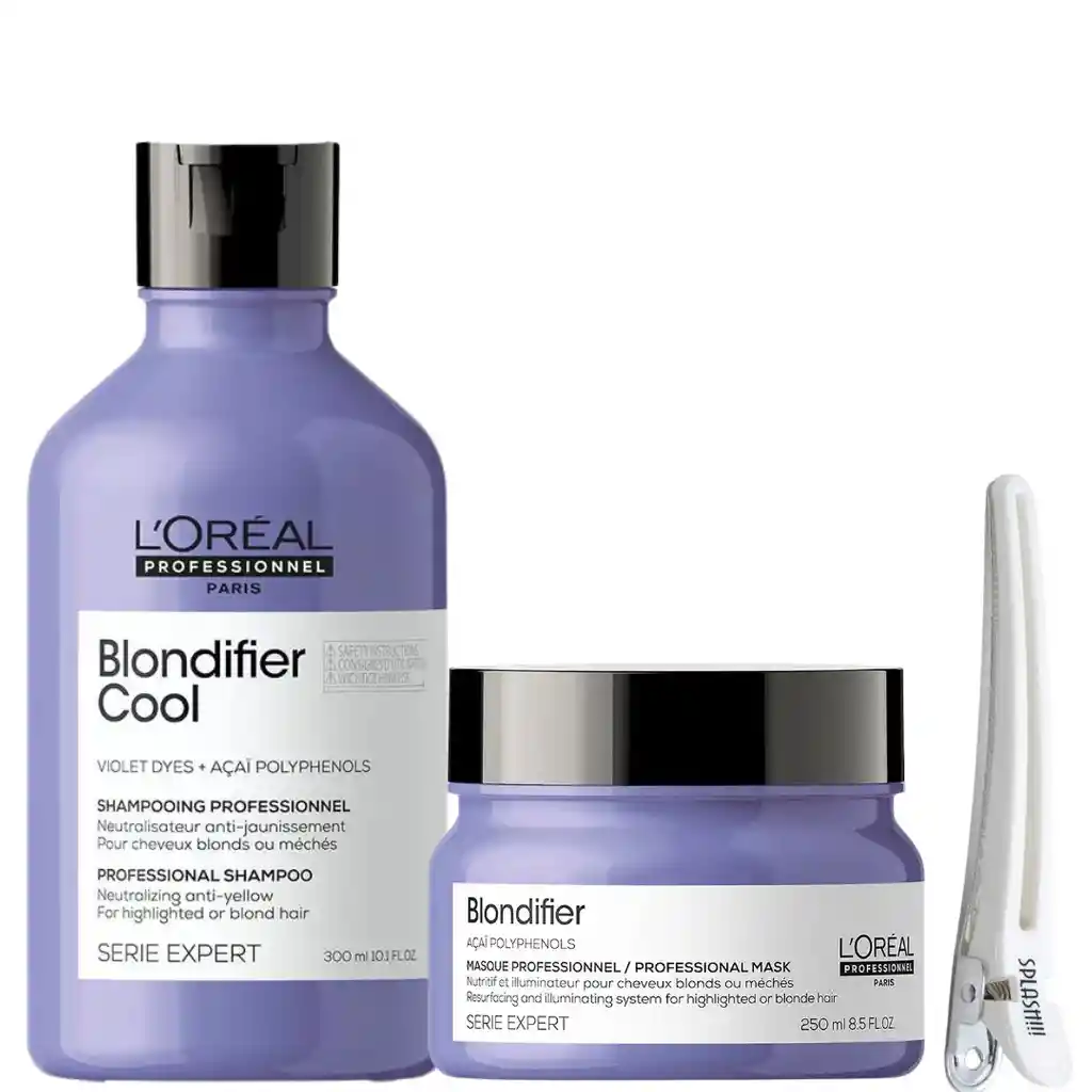 Duo Blondifier Shampoo Cool Y Mascarilla Loreal