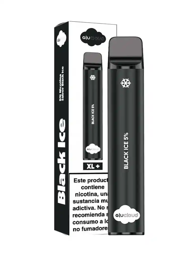 Vape Glucloud Xl Black Ice 2500 Puffs