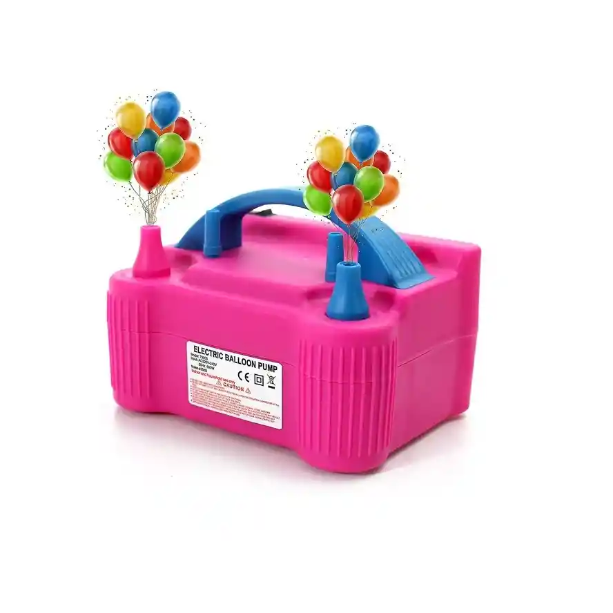 Bombas Inflador Globos Electrico Doble Boquilla Bomba 600w