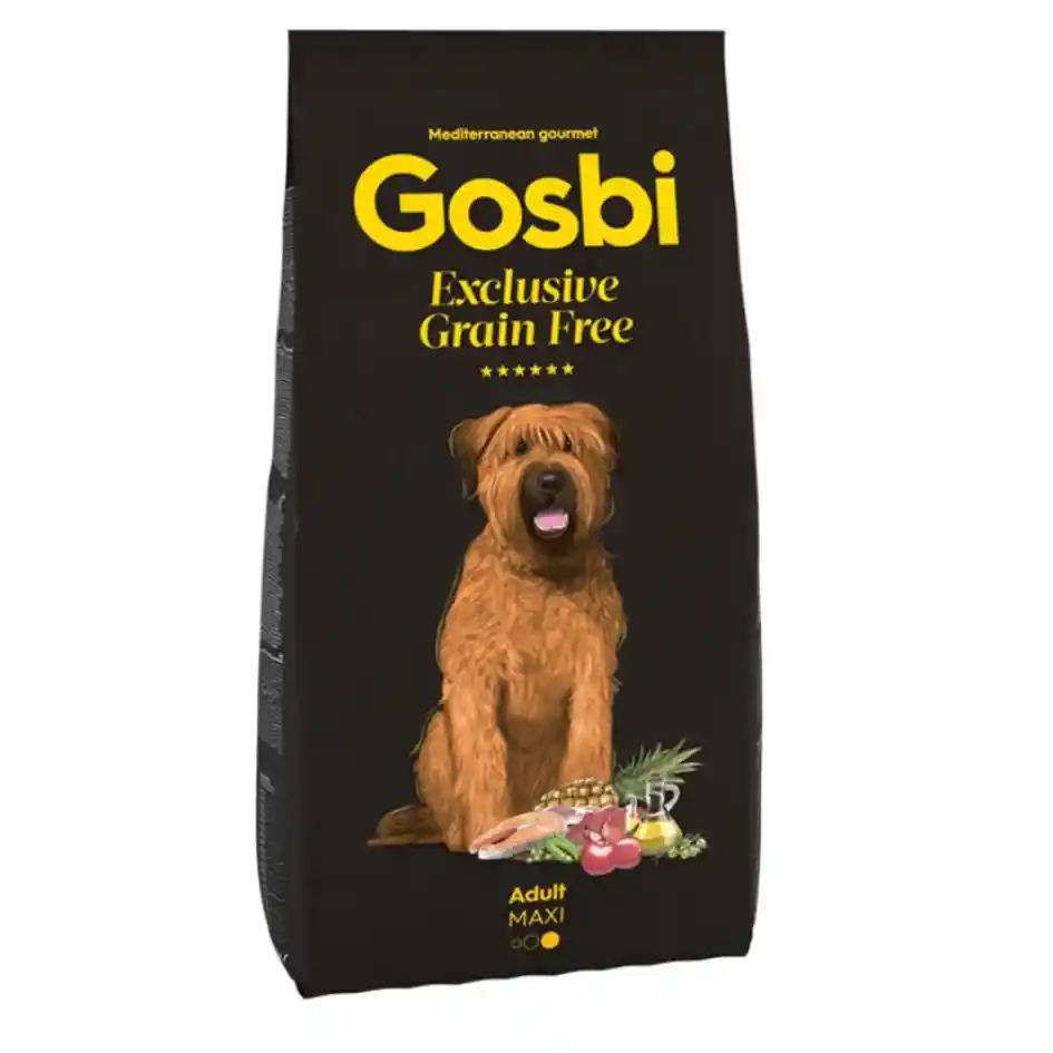 Gosbi Exclusive Grain Free Adulto Maxi X 12 Kg