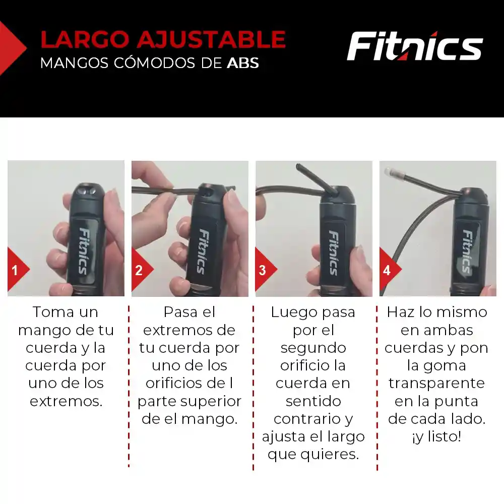 Cuerda Lazo Para Saltar +contador Digital Cardio Crossfit