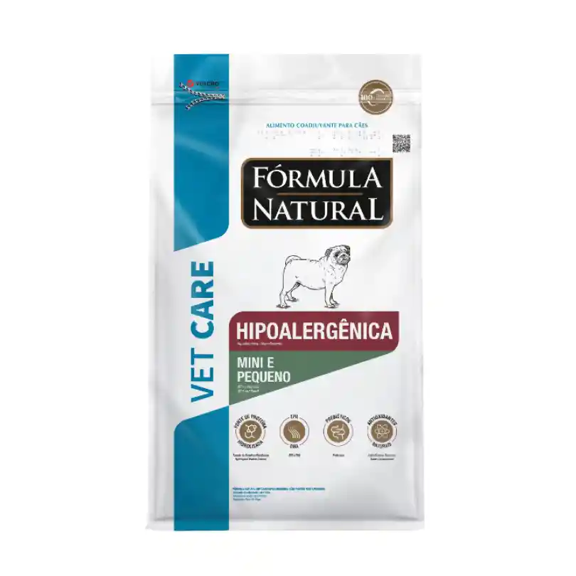 Formula Natural Vet Care Hipoalergénica Mini Pequeños