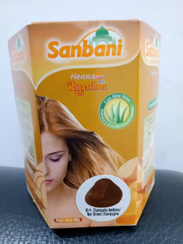 Henna Rajasthan 10-4 Cchampaña Avellana