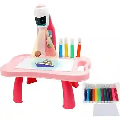 Proyector Infantil Para Dibujar - Rosado