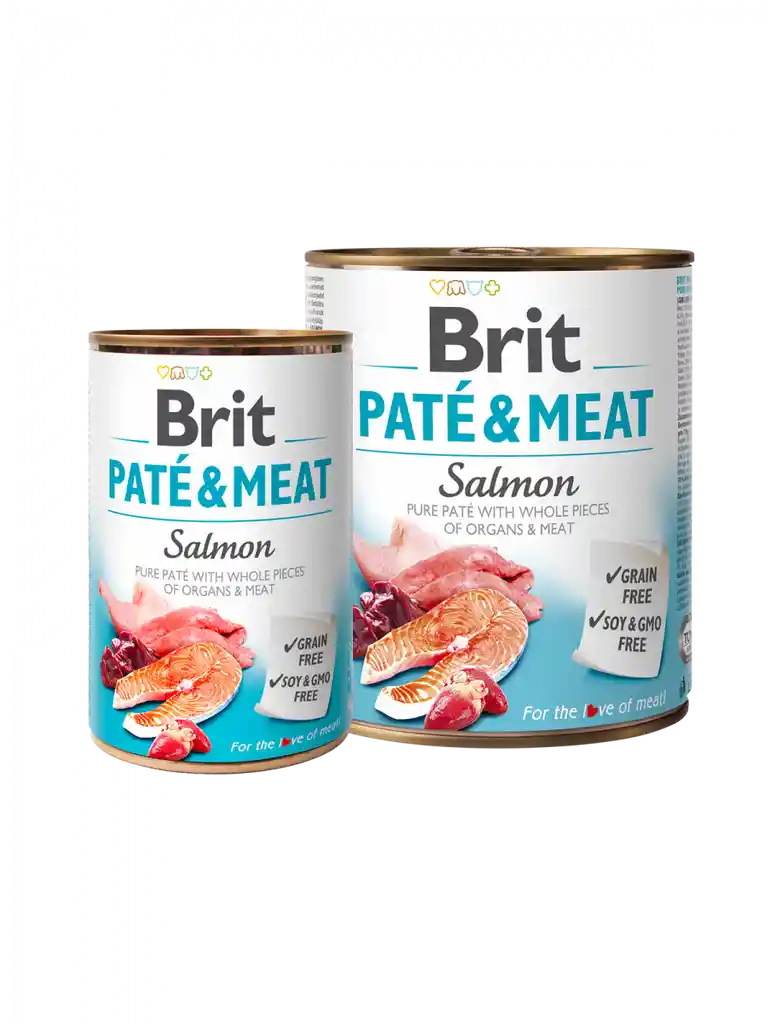 Brit Pate Y Meat Salmon