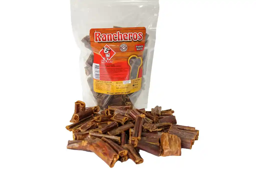 Ranchero 90 Gr Snacks Para Perro Esofago De Res 90 Gr Juguete Comestible Para Perro