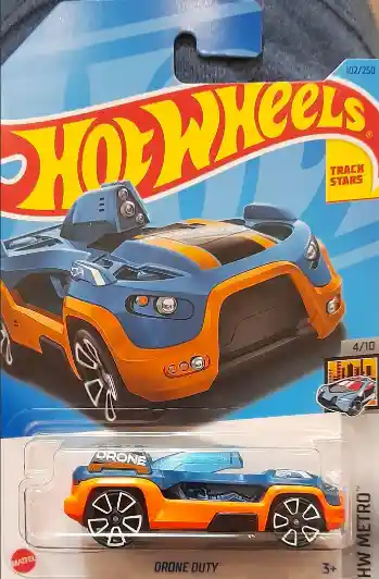 Juguete Carro Hot Wheels Original Drone Duty Hw Metro Regalo, Juguetes, Cumpleaños, Coleccion, Decoracion