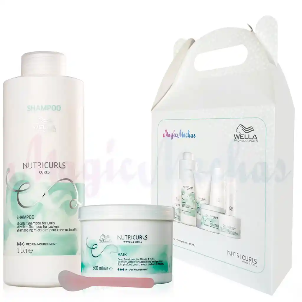 Wella Kit Nutricurls Shampoo + Mascarilla