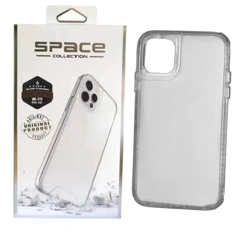 Forro Space Pc + Tpu Iphone 11 Resistente A Golpes, Anticaídas