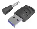 Adaptador Usb Transmisor De Audio Bluetooth Para Ps4 Ps5 Pc