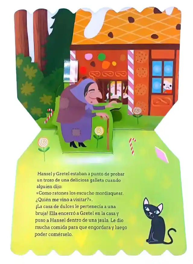 Libro Infantil Cuento Hansel Y Gretel Pop Up Niños Niñas