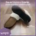 Pantuflas Termicas Tipo Felpa Antideslizantes Weps - Talla 36-37