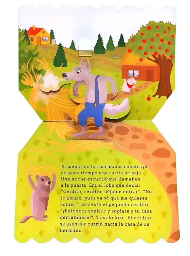 Libro Infantil Cuento Los Tres Cerditos Pop Up Niños Niñas - Rappi