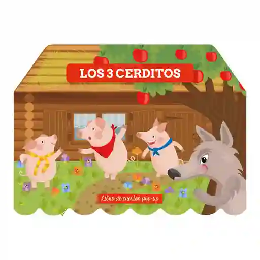 Libro Infantil Cuento Los Tres Cerditos Pop Up Niños Niñas