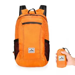 Morral Autoempacable 18l Naranja, Basic