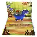 Libro Infantil Cuento Dinosaurios Pop Up Niños Niñas