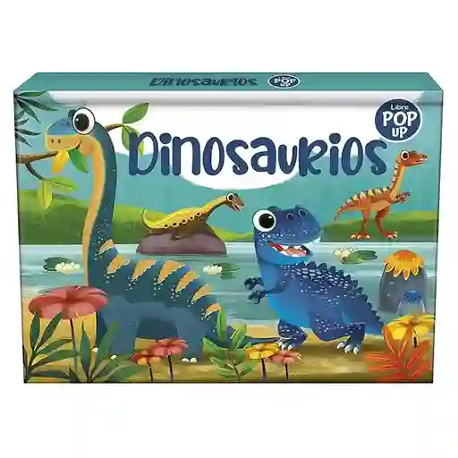 Libro Infantil Cuento Dinosaurios Pop Up Niños Niñas