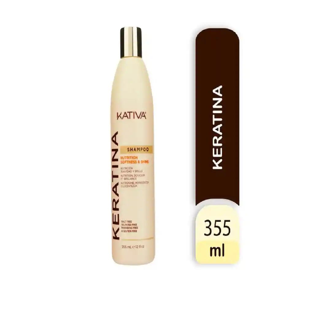 Kativa Keratina Shampoo 355ml