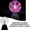 Lampara Esfera Bola De Plasma Relampago Sensible Al Tacto