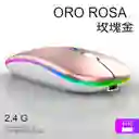 Mouse Ratón Recargable Inalámbrico Y Bluetooth 5.2+2.4g Rgb