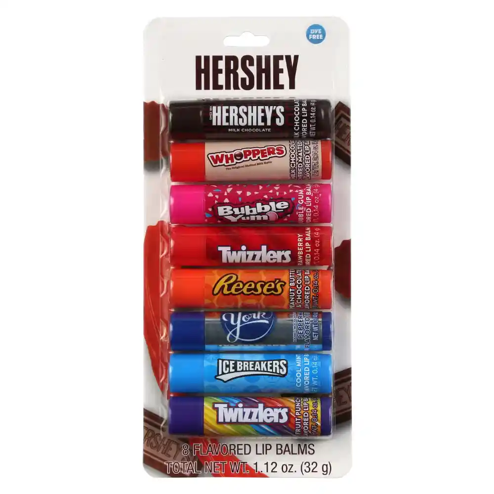 Hershey Balsamo Labial 8 Sabores