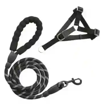 Calabaza Pets Arnes Con Trailla Reflectiva Talla S