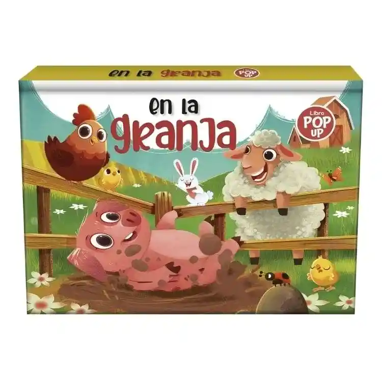 Libro Infantil Cuento En La Granja Pop Up Niños Niñas