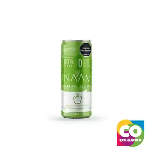 Soda Manzana Verde En Lata Marca Inaam Embalaje De 1 Unidad Por 269 Ml