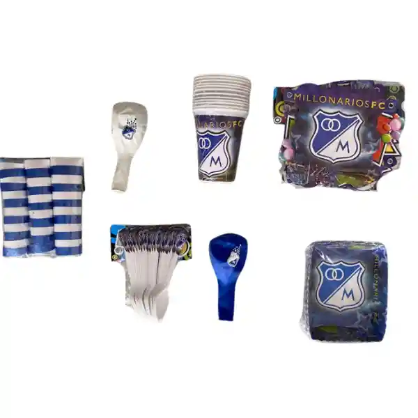 Kit Decoración Cumpleaños Millonarios