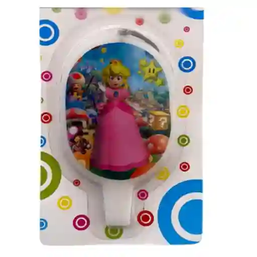 Vela Decorativa Peach (mario Bross)