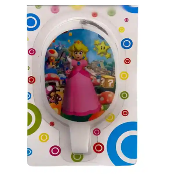 Vela Decorativa Peach (mario Bross)