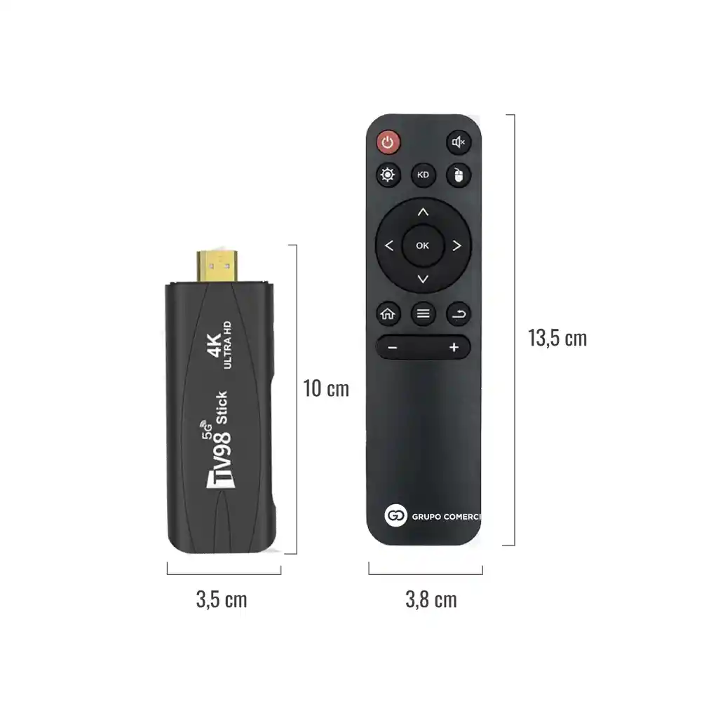 Android Tv Stick Google Play 4k Netflix Youtube 2.4/5g