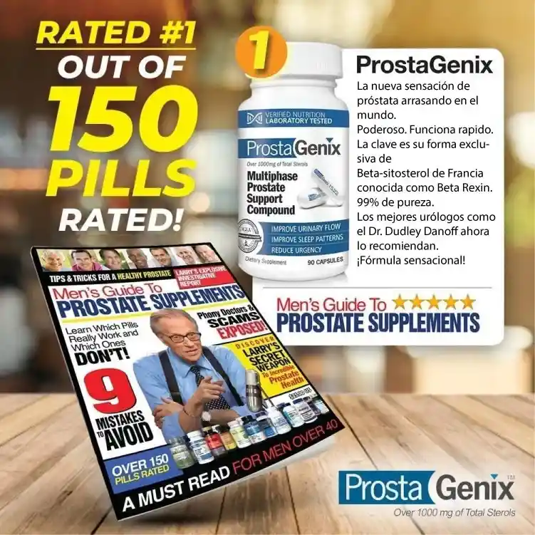 Prostagenix Original Americano Salud Prostata