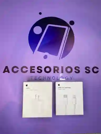 Cargador De Iphone 20w Original/usb-c Para Conectar Cable Lighting/