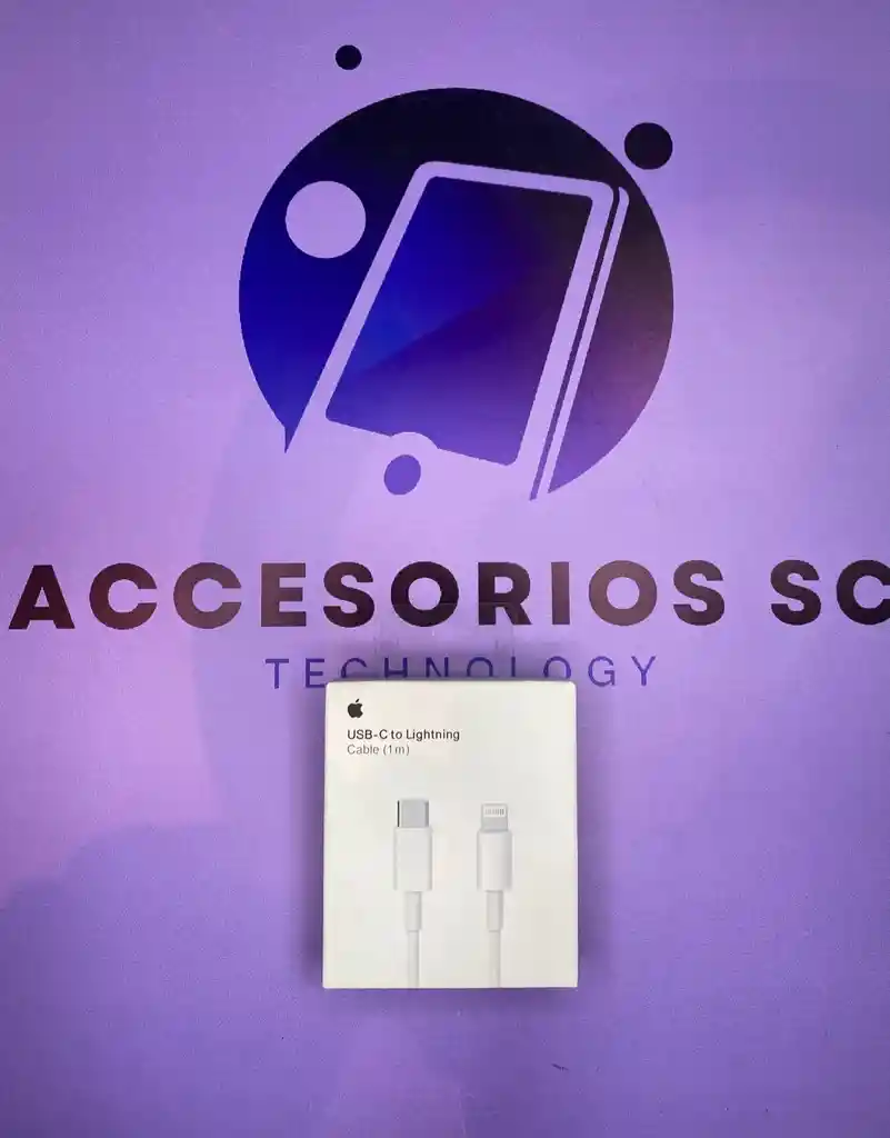 Cable De Iphone Original Tipo C - Para Conectar Cable Lighting