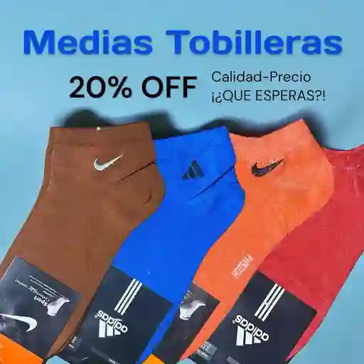 6 Pares De Medias Tobilleras Varios Colores, Media 1/2 Docena +20% De Descuento Calcetín Tobillera