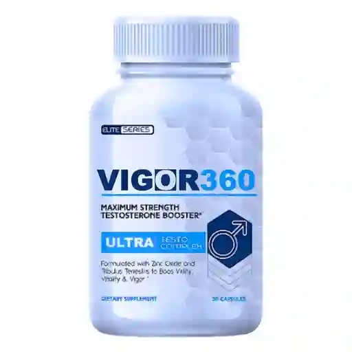 Vigor 360 Elite X 30 Cap Usa Potencia Natural