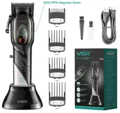 Maquina Afeitadora Cortadora De Pelo Inalámbrica Profesional Modelo Vgr V-002