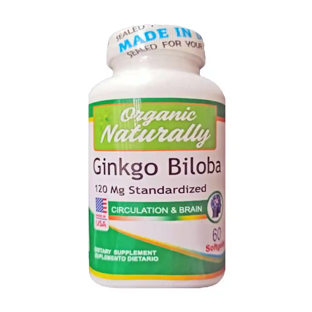 Ginkgo Biloba X 60 Capsulas Natural Americano