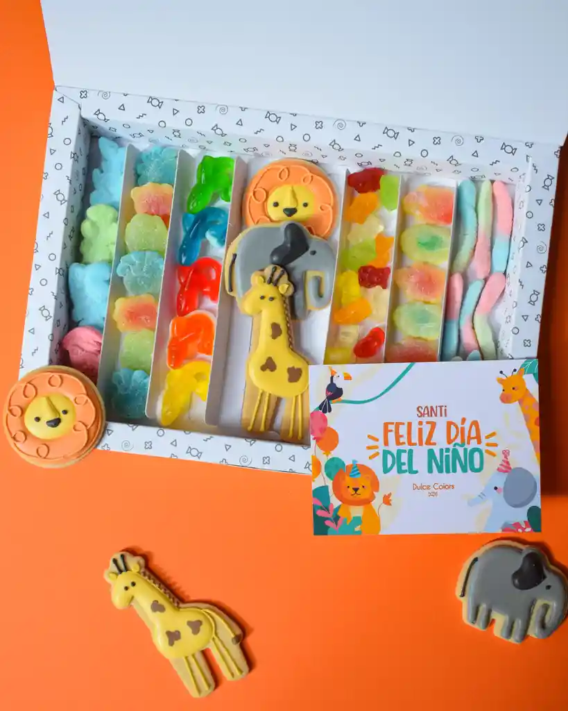 Dulce Box Animals Día Del Niño