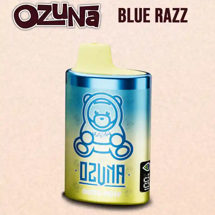 Ozuna Blue Razz Ice 15000puff