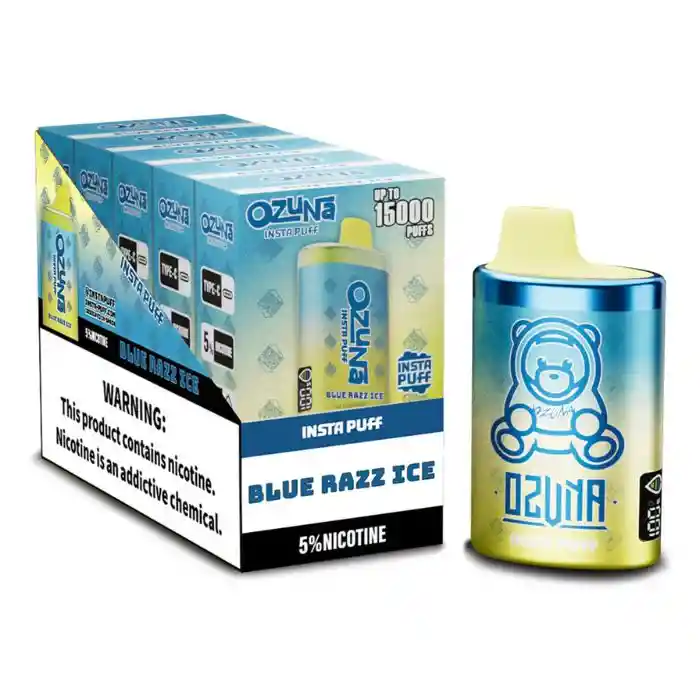 Ozuna Blue Razz Ice 15000puff