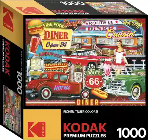 Rompecabezas Kodak 1000 Piezas Puzzle Original Años 50's Ruta 66