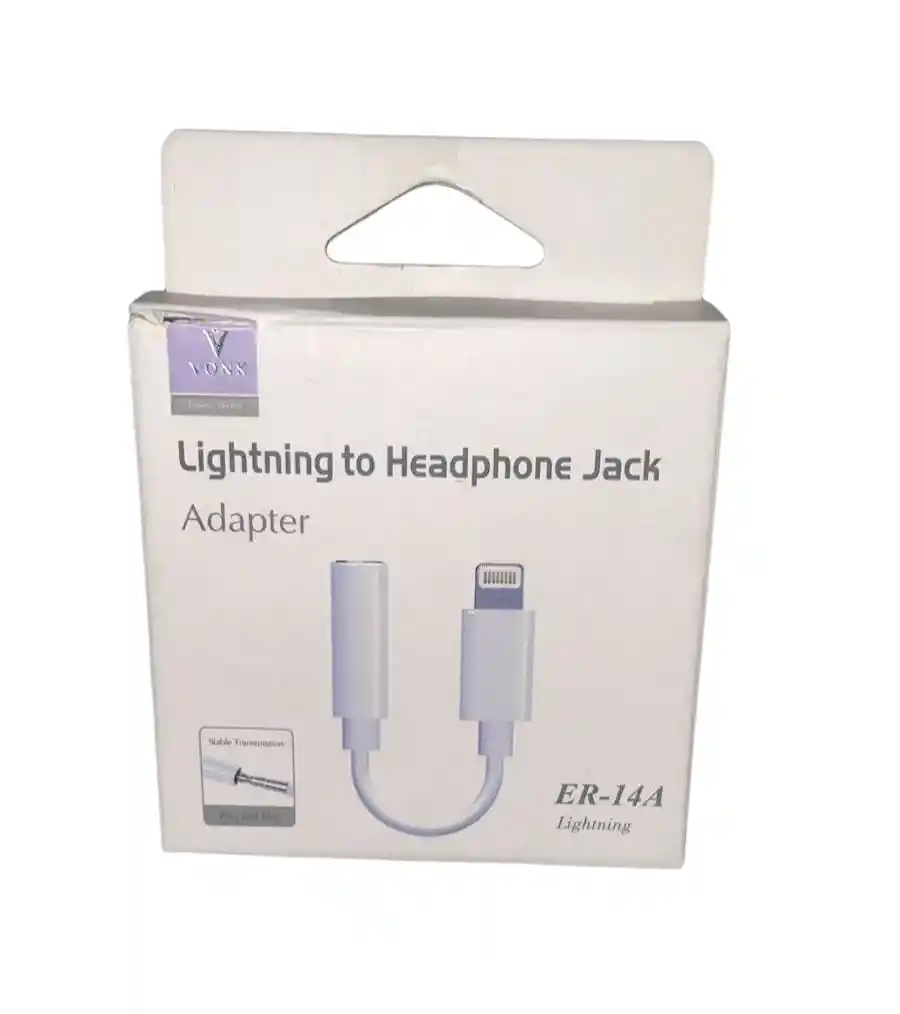 Adaptador Convertidor De Iphone A Auxiliar