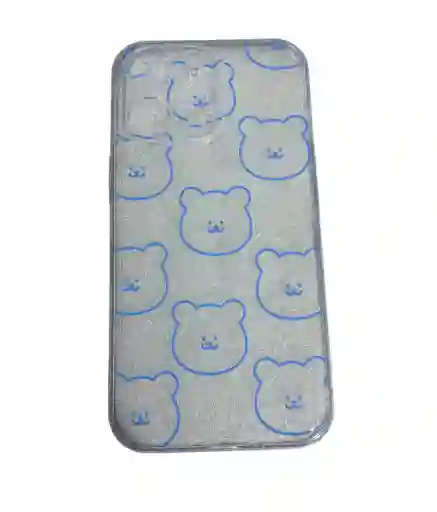 Funda Case Transparente Para Iphone 13 Pro Oso