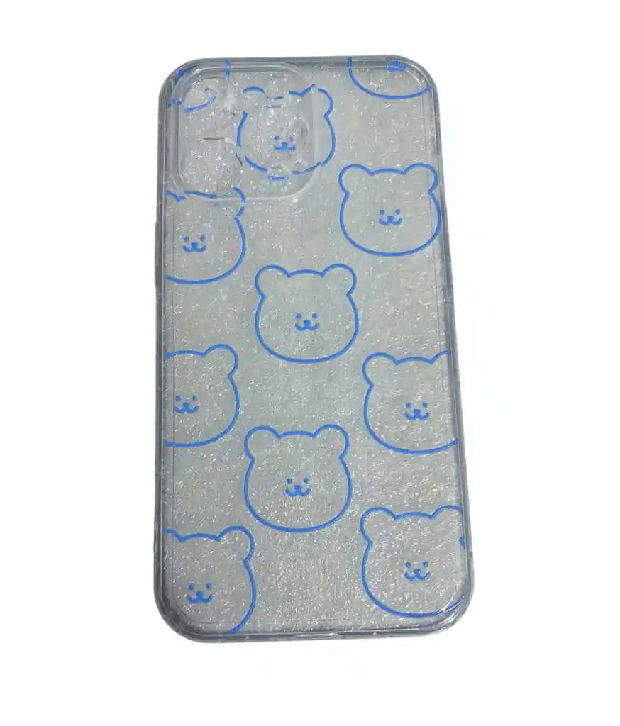 Funda Case Transparente Para Iphone 13 Pro Oso