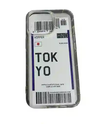 Funda Case Transparente Para Iphone 13 Pro Tokyo